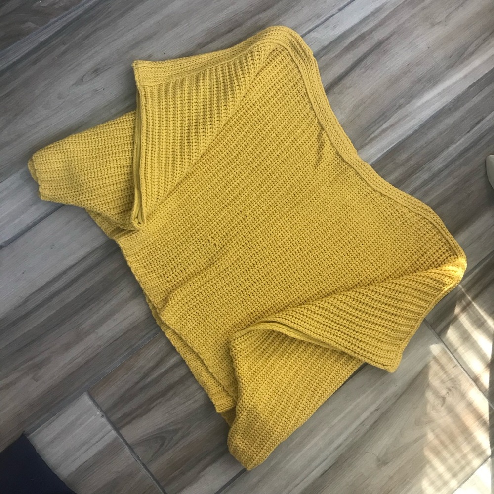 Golden MOTH sweater from Anthropologie